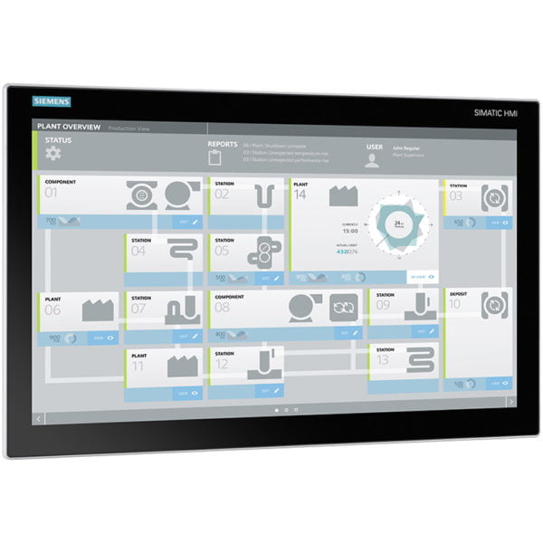 6AV7241-5RB35-1DA1 - SIMATIC IPC477E 24" MultiTouch, Core i5-6442EQ, 8GB RAM, 256GB SSD; 2GB CFAST, Win10 | Siemens