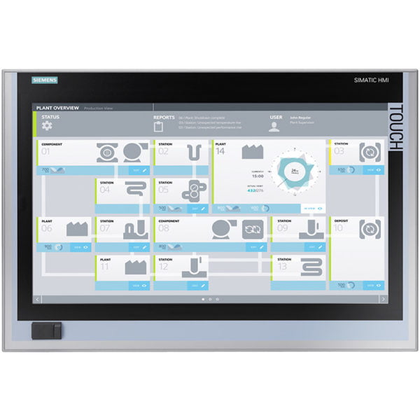 6AV7241-7BK46-5GA7 - SIMATIC IPC477E 15" Touch, XEON E3-1505L, 16GB RAM, 480GB SSD, 128GB CFAST, Win10 | Siemens