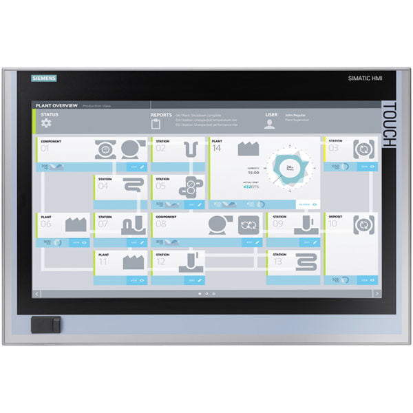 6AV7260-0AA10-0XX8 - SIMATIC IPC677D 15” Touch, Celeron G1820TE, 2GB RAM, 500GB HDD | Siemens