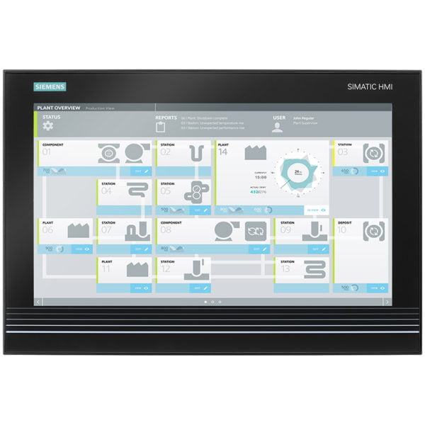 6AV7260-3AA10-0XX8 - SIMATIC IPC677D 15” MultiTouch, Celeron G1820TE, 2GB RAM, 500GB HDD | Siemens