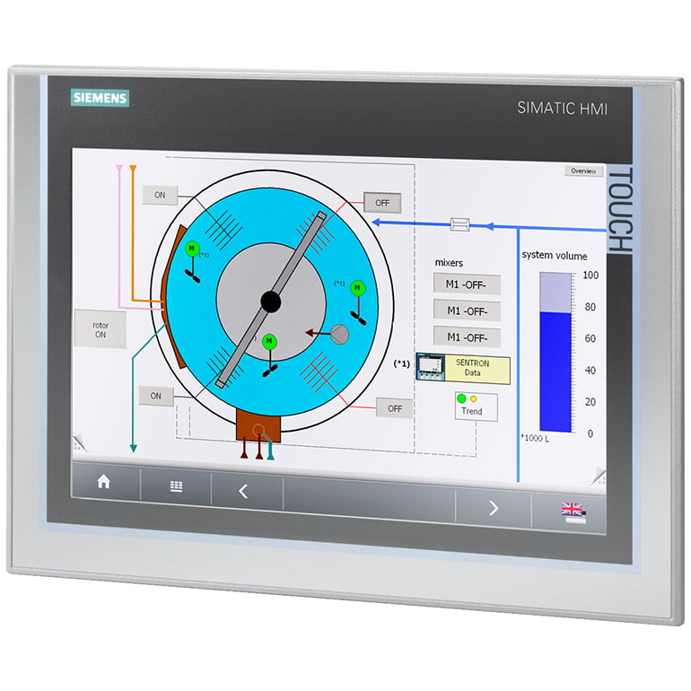 6AV7882-0CD60-8DA0 - SIMATIC IPC277E 12” Touch, Celeron N2930, 8GB RAM, 480GB SSD, Win10 | Siemens