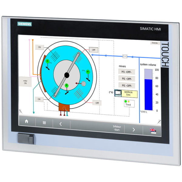 6AV7882-0DD60-8DA0 - SIMATIC IPC277E 15” Touch, Celeron N2930, 8GB RAM, 480GB SSD, Win10 | Siemens