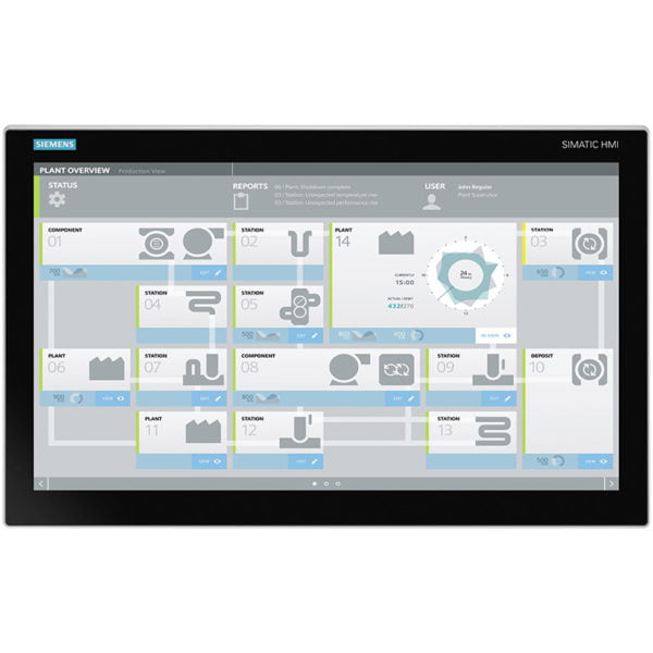 6AV7882-0FA10-0CA0 - SIMATIC IPC277E 15” MultiTouch, Celeron N2807, 2GB RAM, 240GB SSD | Siemens