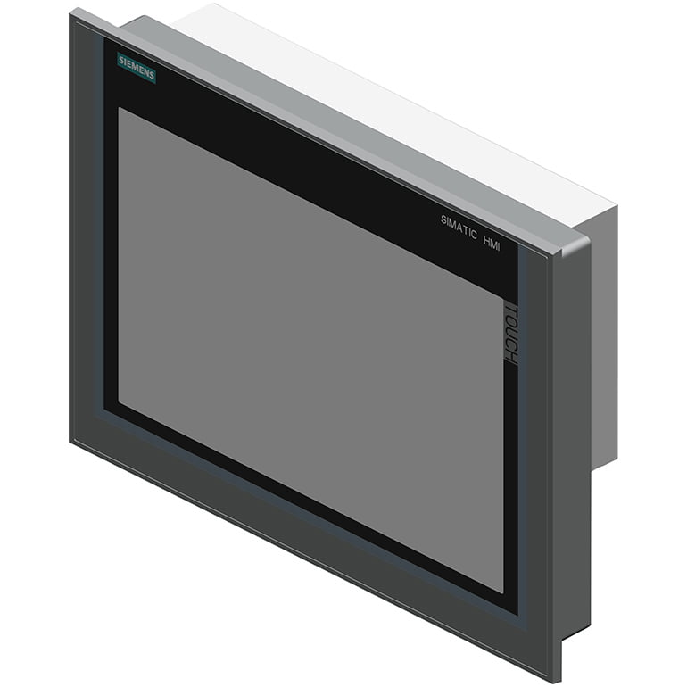 Máy Tính Công Nghiệp Màn Hình Cảm Ứng - SIMATIC IPC277E 12” Touch (Hình ảnh 3D)