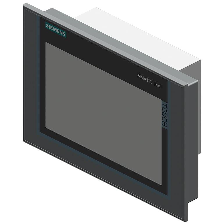 Máy Tính Công Nghiệp Màn Hình Cảm Ứng - SIMATIC IPC277E 9” Touch (Hình ảnh 3D)