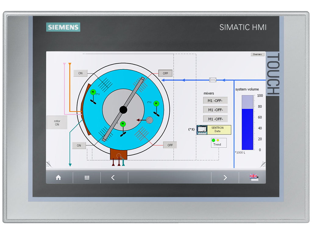 Máy Tính Công Nghiệp Màn Hình Cảm Ứng - SIMATIC IPC277E 9” Touch