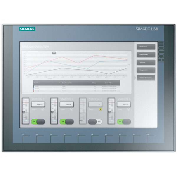 6AV2123-2MA03-0AX0 - Màn hình cảm ứng HMI 12” Key KTP1200 Basic | Siemens