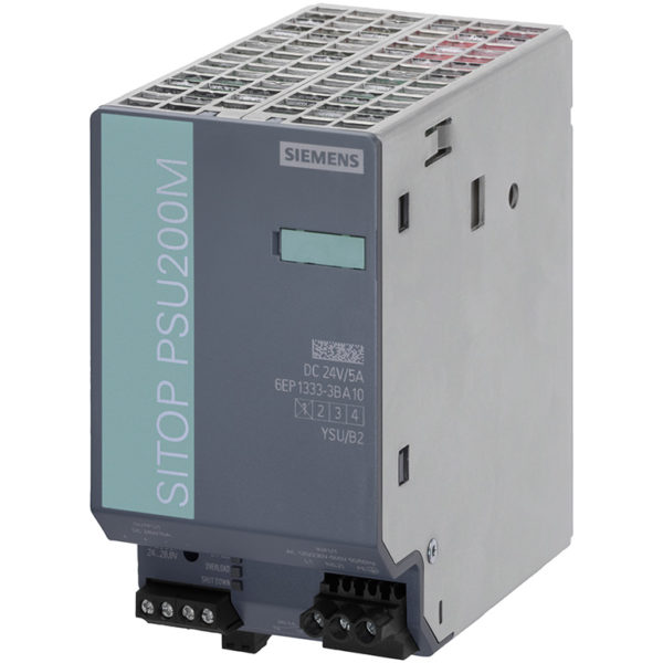 6EP1333-3BA10 - Bộ nguồn 24VDC/5A (120/230-500VAC) SITOP PSU200M | Siemens
