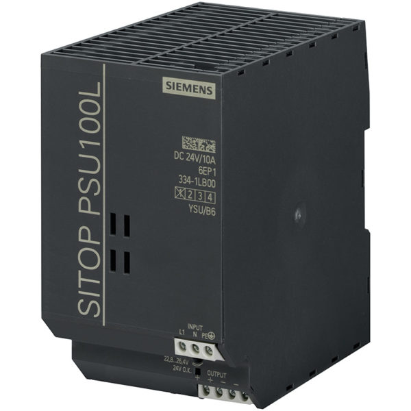 6EP1334-1LB00 - Bộ nguồn 24VDC/10A (120/230VAC) SITOP PSU100L | Siemens