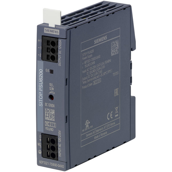 6EP3321-7SB00-0AX0 - Bộ nguồn 12VDC/2A (120-230VAC/DC) SITOP PSU6200 | Siemens