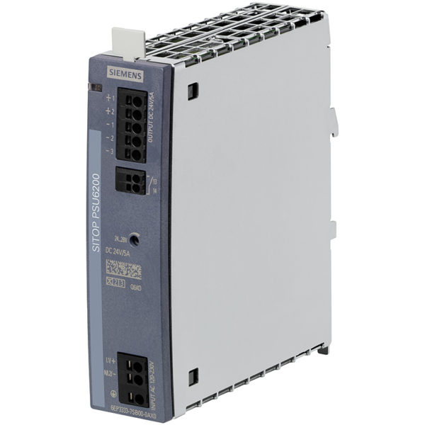 6EP3333-7SC00-0AX0 - Bộ nguồn 24VDC/5A (120/230VAC) SITOP PSU6200 | Siemens