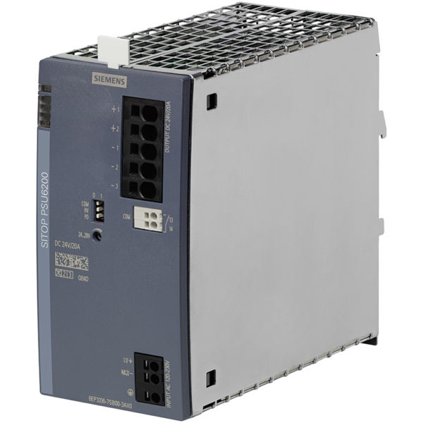6EP3336-7SB00-3AX0 - Bộ nguồn 24VDC/20A (120-230VAC/DC) SITOP PSU6200 | Siemens