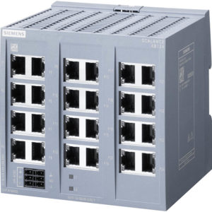 6GK5124-0BA00-2AB2 - Switch công nghiệp 24 cổng RJ45 10/100 Mbit/s SCALANCE XB124 Unmanaged & Layer 2 | Siemens