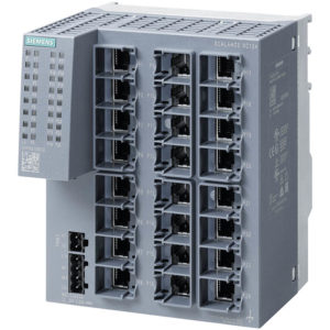 6GK5124-0BA00-2AC2 - Switch công nghiệp 24 cổng RJ45 10/100 Mbit/s SCALANCE XC124 Unmanaged & Layer 2 | Siemens