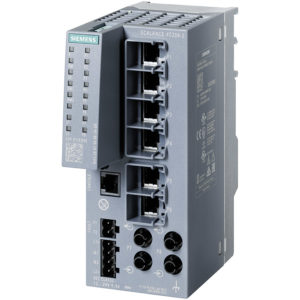 6GK5206-2BB00-2AC2 - Switch công nghiệp 6 cổng RJ45 100 Mbps + 2 cổng ST/BFOC 100 Mbps + 1 cổng quản lý SCALANCE XC206-2 Managed & Layer 2 | Siemens