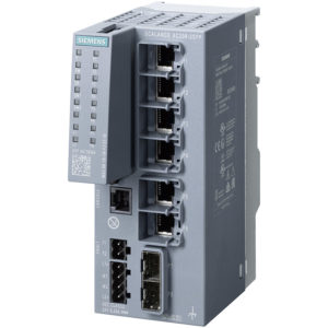 6GK5206-2BS00-2AC2 - Switch công nghiệp 6 cổng RJ45 10/100 Mbps + 2 cổng SFP 100/1000 Mbps + 1 cổng quản lý SCALANCE XC206-2SFP Managed & Layer 2 | Siemens