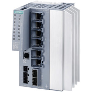6GK5206-2RS00-2AC2 - Switch công nghiệp 6 cổng PoE RJ45 10/100/1000 Mbps + 2 cổng SFP+ 1000/10000 Mbps + 1 cổng quản lý SCALANCE XC206-2G PoE Managed & Layer 2 | Siemens