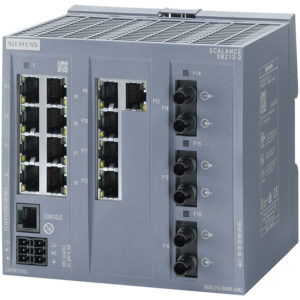 6GK5213-3BB00-2TB2 - Switch công nghiệp 13 cổng RJ45 10/100 Mbps + 3 cổng ST Multimode + 1 cổng quản lý (EtherNet/IP) SCALANCE XB213-3 Managed & Layer 2 | Siemens