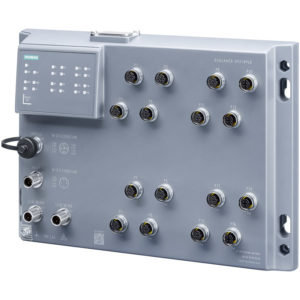6GK5216-0HA00-2AS6 - Switch công nghiệp 12 cổng M12 10/100 Mbps + 4 cổng M12 10/100/1000 Mbps, IP65, IEC 62443-4-2 SCALANCE XP216 Managed & Layer 2 | Siemens