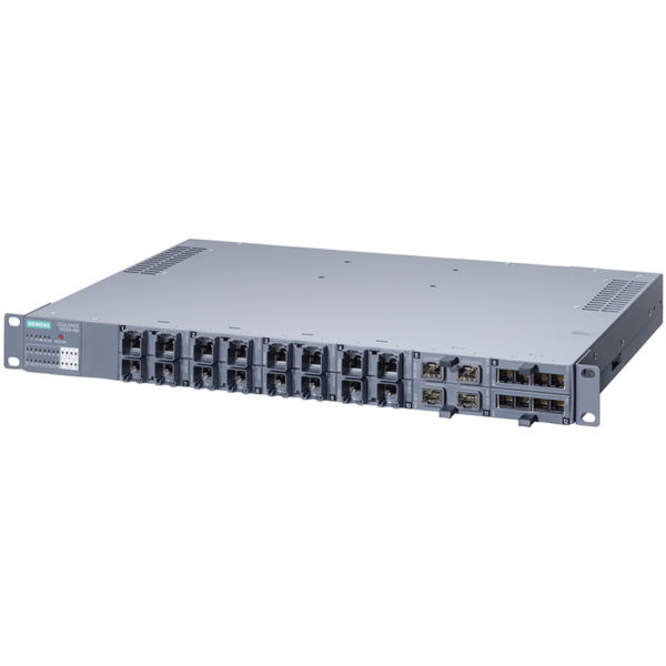 6GK5324-4GG10-2ER2 - Switch công nghiệp 16 cổng RJ45 10/100/1000 Mbit/s + 4 cổng 100/1000 Mbit/s (cổng mô-đun/điện/quang) SCALANCE XR324-4M EEC Managed & Layer 2 | Siemens
