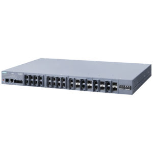 6GK5526-8GR00-2AR2 - Switch công nghiệp 24 cổng RJ45 10/100/1000 Mbit/s + 8 cổng SFP 100/1000 Mbit/s Combo + 2 SFP+ 10 Gbit/s SCALANCE XR526-8C Managed & Layer 3 | Siemens