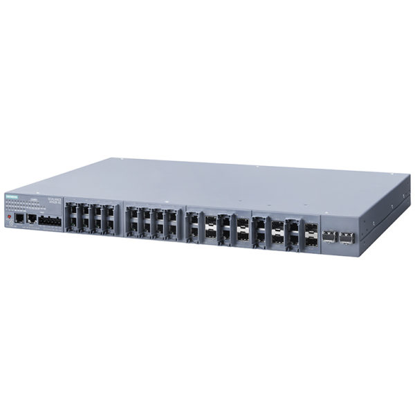 6GK5526-8GS00-3AR2 - Switch công nghiệp 24 cổng RJ45 10/100/1000 Mbit/s + 8 cổng SFP 100/1000 Mbit/s Combo + 2 SFP+ 10 Gbit/s SCALANCE XR526-8C Managed & Layer 3 | Siemens