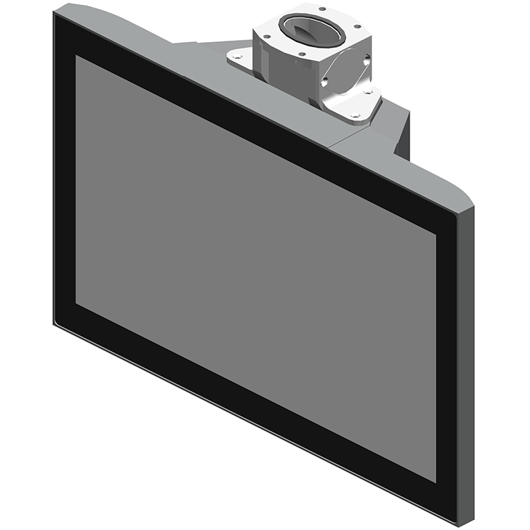 Màn Hình Công Nghiệp SIMATIC IFP2200 PRO flange top (Hình ảnh 3D)