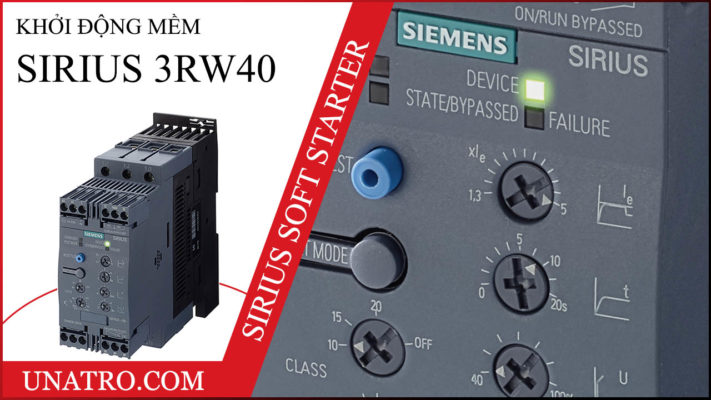 Khởi động mềm SIRIUS 3RW40 (SIRIUS soft starter) Siemens