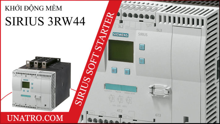 Khởi động mềm SIRIUS 3RW44 (SIRIUS soft starter) Siemens