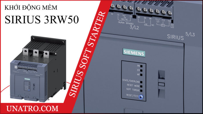 Khởi động mềm SIRIUS 3RW50 (SIRIUS soft starter) Siemens