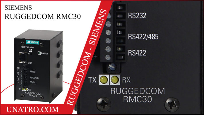 RUGGEDCOM RMC30 Serial Device Server (2 cổng Serial-to-Ethernet server, mã hóa 128-bit)