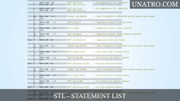 Tìm hiểu về ngôn ngữ lập trình STL (Statement List) cho PLC